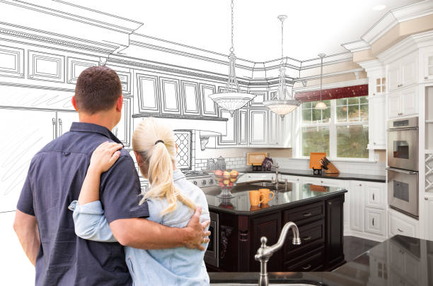 Professional Kitchen Island Installation technician working in Norwood, NJ